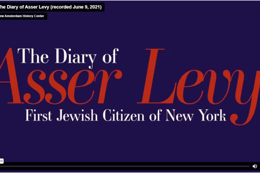 The Story of Asser Levy