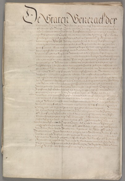 Patent granted by the States General to the West India Company, 3 June, 1621